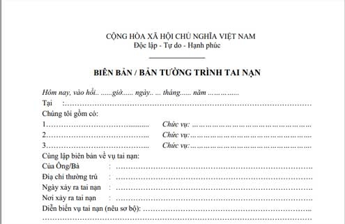 Bien Ban Tuong Trinh Tai Nan